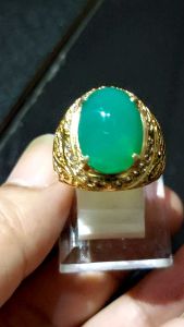 CINCIN BATU BACAN NATURAL SEMI CRYSTAL