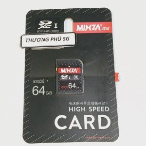 Thẻ nhớ máy ảnh SD 64GB Class 10 / Hiệu MIXZA chính hãng