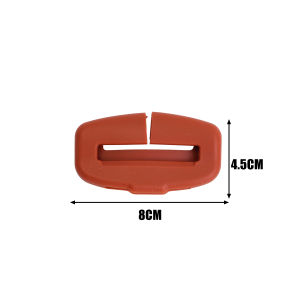 2PCS Universal Silicone Car Seat Belt Buckle Cover Anti-Scratch Anti Against Car Seatbelt Buckle Protective Case Car Seat Decoration Accessories