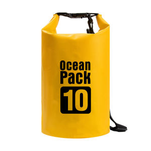 Outdoor PVC Waterproof Dry Bag 15L 20L Outdoor Diving Foldable Storage Man Women Beach Swimming BaRafting Ocean Bag