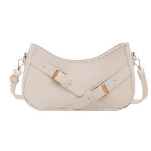 Women Shoulder Bag Trendy Crossbody Bag Armpit Bag PU Leather Handbag Korean Styles Underarm Bag Commuting Bag for Work