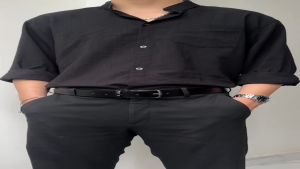 Thắt lưng nam học sinh đơn giản dây nịt basic đi học - đi làm cho nam bản 3.3cm TLD190 - Thắt Lưng Giá Tốt