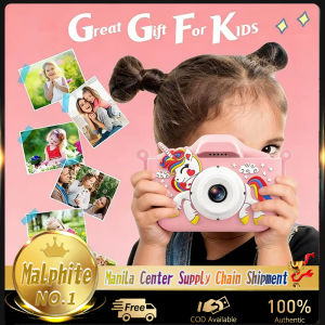 1080P Kids Digital Camera Kids Camera Unicorn Camera Cover with 32GB TF Card HD Video 5 Educational Games 8x Zoom 46 Photo Frames & Filters Gifts for Boys Girls Age 3-8 Pink