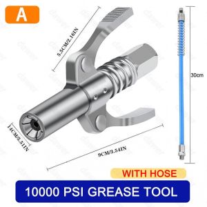 หัวฉีดจาระบี 10000 PSI NPTI/8 สําหรับซ่อมแซมรถยนต์