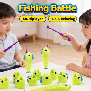 YUDESHUI Có thể thu vào Bộ trò chơi câu cá giáo dục Tương tác giữa cha mẹ và con cái Phong cách trò chơi trên bàn Trò chơi trên bàn cho trẻ em Phát triển trí tuệ Đồ chơi cá có thể thu vào Giáo dục sớm