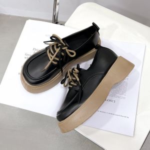 🔥พร้อมส่งทุกเมื่อ🔥รองเท้าผู้หญิง แพลตฟอร์มหัวแม่เท้าใหญ่ สไตล์วินเทจ สวมใส่สบาย มีหลายสีให้เลือก⚡จัดส่งที่รวดเร็ว⚡