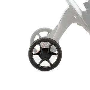 รถเข็นเด็กล้อสำหรับ Stokke Xplory V3 V4 V5 V6 Dsland รถเข็นเด็กล้อหลังน้ำหนักเบาทนทานเด็ก Buggy แทนที่อุปกรณ์เสริม