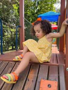 MINI MELISSA COLORLAND  ( SIZE 22/23 - 30  ) SANDAL ANAK MINI MELISSA