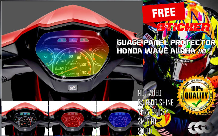 Wave R110 Panel Gauag HONDA WAVE 110 Gauge Protector | Lazada PH