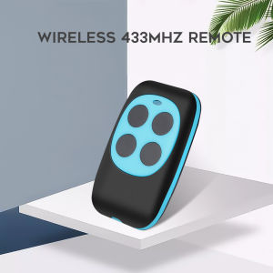 KEBIDU รีโมทคอนโทรลไร้สาย433MHz สำเนารหัส4ช่องประตูโคลนไฟฟ้าประตูโรงรถการคัดลอกอัตโนมัติรีโมทคอนโทรลเครื่องทำสำเนา