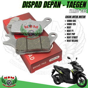( original taegen ) kampas rem cakram depan vario 110 / beat f1 / beat / vario 125 / beat street