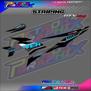 STRIPING VARIASI JUPITER MX KING 150 / STICKER LIST MOTOR VARIASI JUPITER MX KING