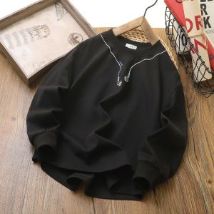 Áo thu đông dài tay bé trai JDK 32 - 59kg  áo thun dài tay Quảng Châu phong cách Hàn Quốc cho bé 8 đến 14 tuổi