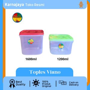 Toples Viano 1600 Ml dan 1200 Ml Kue Lebaran - Eriko