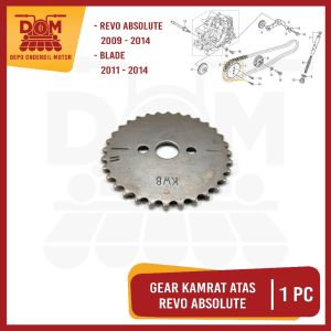 Ger Kamrat Atas Revo Absolute 32T (TOKAIDO) Gir Noken As Rantai Kamprat Gear Sentrik Atas Timing