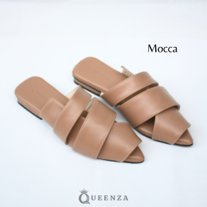 Queenza Kania Sandal Wanita Sandal Mule Sendal Bepergian Teplek Cewek