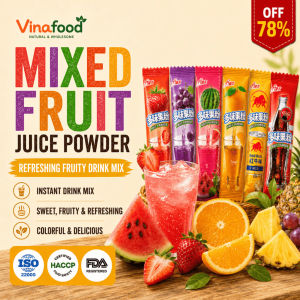 Mixed Fruit Juice Powder 20pcs – Instant Fruit Drink Sweet Tangy Flavor