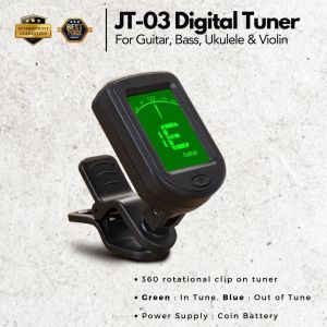 Guitar Clip On Tuner / Guitar Tuner/ Guitar Tune JT03