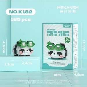 Mainan Edukasi Bricks Block Mini Karakter Lucu - Nano Block - Art Home