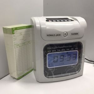Máy Chấm Công Thẻ Giấy Ronald Jack RJ-2300N ( Tặng kèm 200 thẻ)