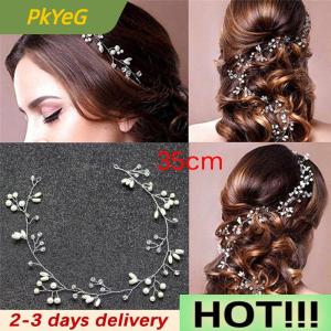 PkYeG Luxury Wedding Bridal Rhinestone Faux Headband Tiara Hair Headpiece