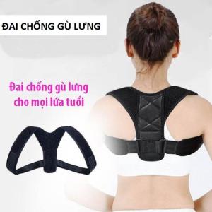 Đai Chống Gù Lưng Nam Nữ Điều Chỉnh Tư Thế Định Hình Cột Sống Cải Thiện Vóc Dáng