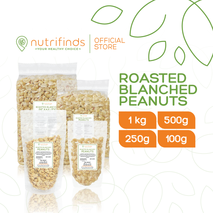 Nutrifinds® Roasted Blanched Peanuts | Lazada PH