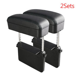 Car Armrest Elbow Support Adjustable Car Center Console Arm Rest Auto Seat Gap Organizer
