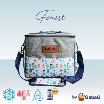 GabaG - Tas Asi - Cooler Bag - Sling Single Compartment People / Forest / Nara