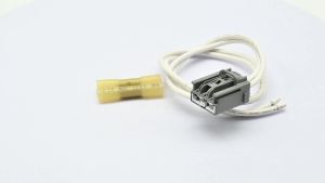 HVAC Variable Speed Blower Controller Module Connector Wiring Harness Pigtail Plug S-1353 1P2711 3U2Z-14S411-PB WPT-1486 Fit for Ford Fusion Fit for Edge Expedition 13 15-22 2 Pin