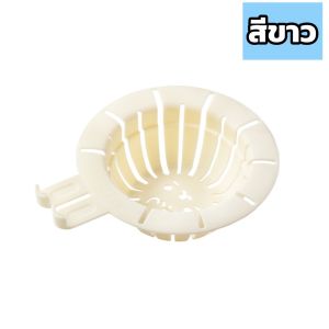 ที่กรองเศษอาหารพร้อมด้ามจับ ตะกร้าพลาสติก ระบายน้ำพร้อมที่จับ สำหรับอ้างล้างจาน ท่อระบายน้ำ กันการปิดกั้น คุณภาพสูง ใช้ซ้ำได้