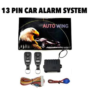 Car Security alarm System Set 13 Pin 12V with Remote Control Auto Central Lock Relay Door Lock
