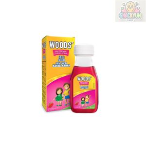 Woods Peppermint Cough Syrup🍃 for Adult/Children & Herbal (50-100mL)