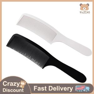 FUJIAS4 เครื่องโกนหนวดโค้งผม clipper ตัดหวีตัดผม FLAT TOP Anti-Static Salon comb