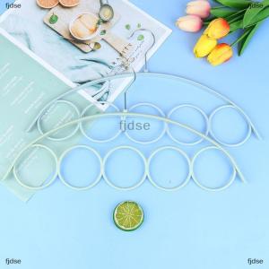 [COD] fjdse ที่แขวนผ้าพันคอ1ชิ้นสำหรับผ้าพันคอวงกลมพลาสติกที่แขวนผ้าพันคอ