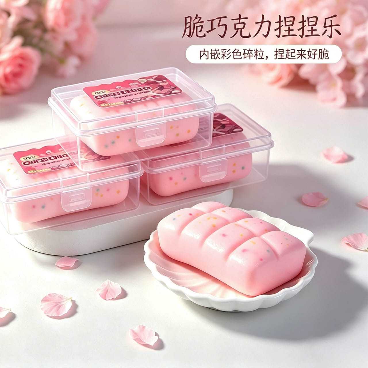 ReadyStock KL Crispy Crunchy Crackable Squishy Toy ASMR Stress Relief ...