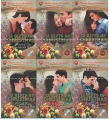 6pcs 256Pages 12Gift of Christmas by PHR Precious Hearts Romance Pocketbooks