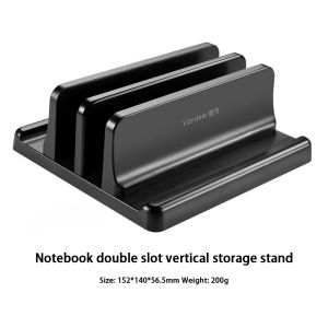 Laptop Holder Adjustable Vertical Laptop Stand Dock Desktop Rack Shelf For Notebooks Tablet Mount Base Holder For Mb/Ip And More/vertical laptop stand