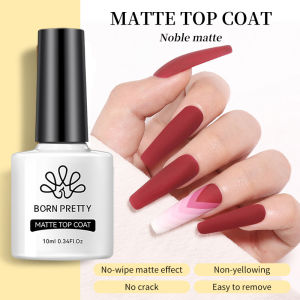 BORN PRETTY 7ML/10ML Super Top Coat Peelable Base Gel Base top Coat Matte Top Coat Nail Prep Dehydrator Rubber Base Gel BP