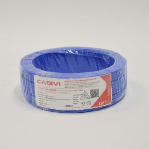 [bán theo mét] Dây Điện Đơn 1 Lõi 1 Lớp Cách Điện Cadivi CV 1.0 CV 1.5 CV 2.5 CV 3.5 CV 4.0 CV 6.0 CV 8.0 CV 10.0 - Màu Ngẫu Nhiên