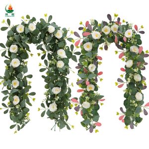 ตกแต่งหวาย ดอกและหวายเทียม หวายตกแต่ง ตกแต่งพื้นที่สํานักงาน ป่าน สีเขียวและเป็นมิตรกับสิ่งแวดล้อม