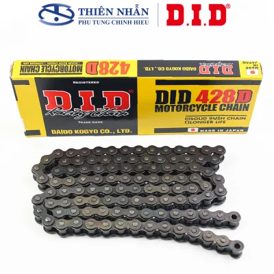Sên DID 428D-108RB xe Future 2/X/125/Neo Wave RS/RSX/S110/S100/S110/alpha new Dream 110 (2016) - Made in Japan