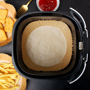 Air Fryer Baking Paper Liner - Non-Stick Liner for Fuss-Free Cooking, Oven Baking, and Easy Cleaning