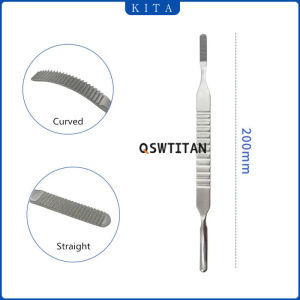 KITA-QSWTITAN Bone File Double Ended Bone File Filing Stainless SteelOrthopedics Instruments Autoclaveable