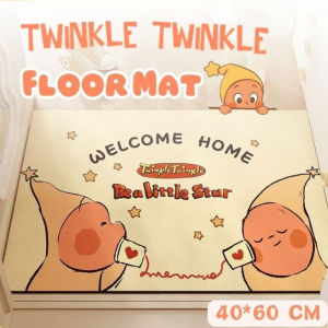 Cute Twinkle Twinkle Floor Mat Diatom Mud Bathroom Kitchen Bedroom Non Slip Quick Dry Doormat星星人地垫
