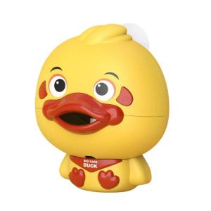 Cartoon Duck Interactive Bath Bubble Maker Kids Yellow Duck Toy with Music for Ages 1 to 5