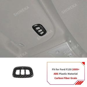 Cornerr ABS Carbon Fiber Center Console Decoration Cover for Ford F150 F-150 2015 2016 2017 2018 2019 2020 Interior Accessories J6H9P