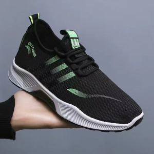 Free Shipping Trendy New Autumn Breathable Mesh Sneakers Korean-Style MenS Athletic And Casual Running Shoes