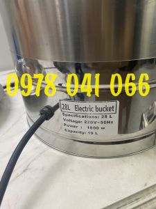 Nồi nấu phở nồi nấu nước dùng phở chạy điện dụng tích 28L