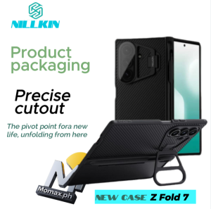 Nillkin Flip Cover Case For Samsung Z Fold7 Phone Cases Flip Lens Camera Stand Protective Back Cove